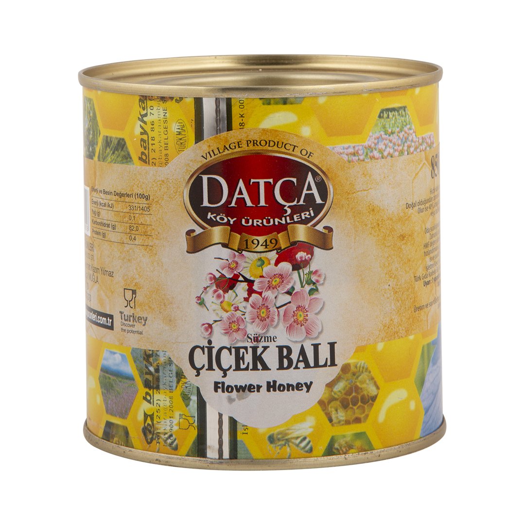 Datça Çiçek Balı 850 GR Teneke - Datça Köy Ürünleri
